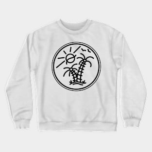 Relaxation Palms Crewneck Sweatshirt